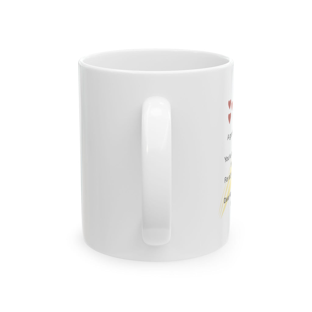 Inspirational Ceramic Mug, Motivational Coffee Cup, Gift for Friends, Birthday Mug, Encouragement Mug, Positive Quotes