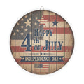 Rustic 4th of July Wood Sign | Independence Day Decor, Home Decoration, Seasonal Wall Art, Americana Accent Piece, Patriotic Decor