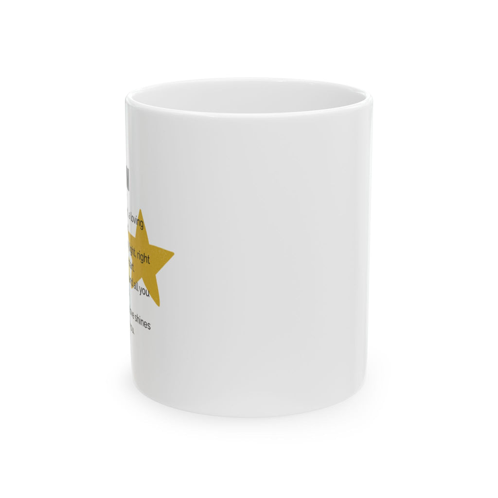 Inspirational Ceramic Mug, Motivational Coffee Cup, Gift for Friends, Birthday Mug, Encouragement Mug, Positive Quotes