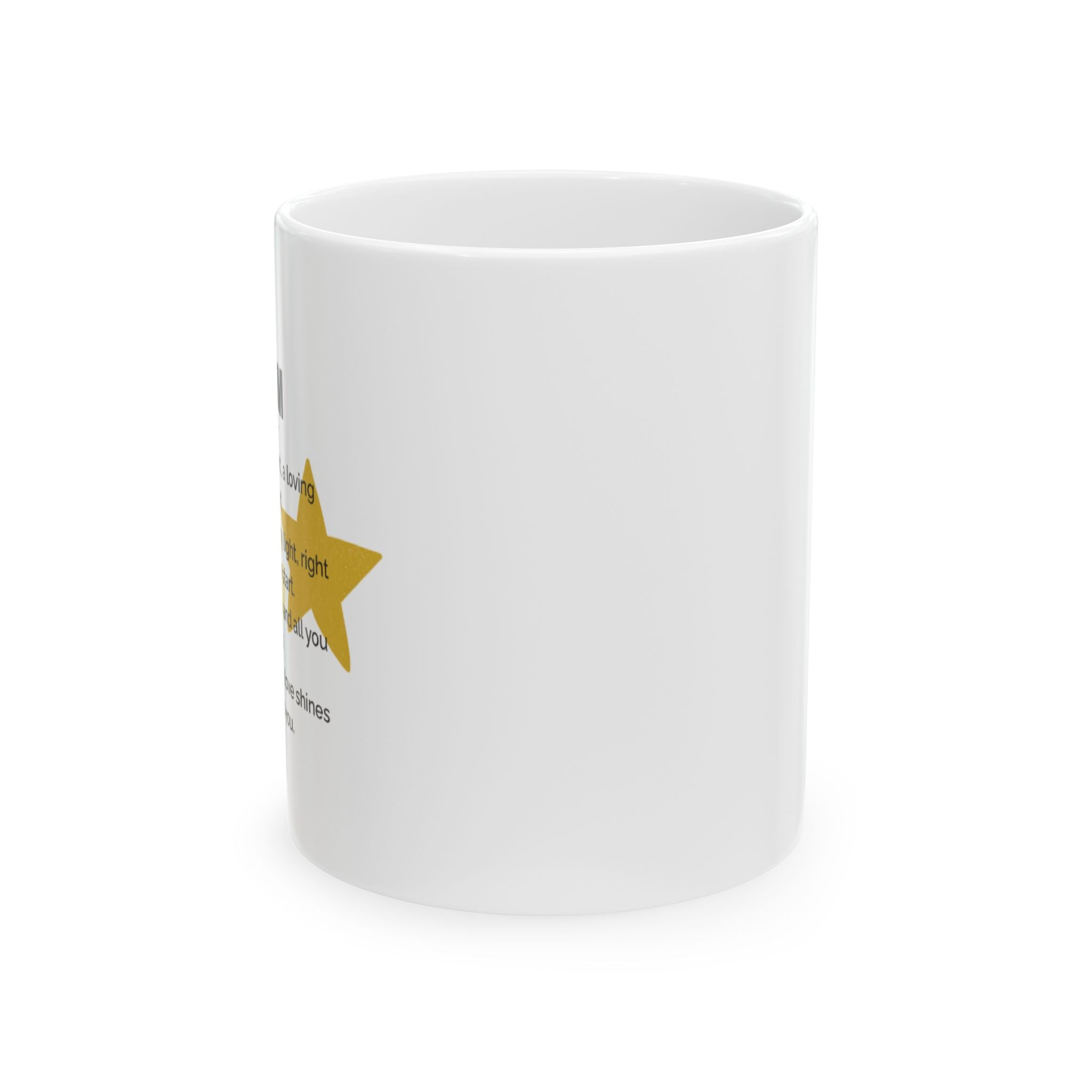 Inspirational Ceramic Mug, Motivational Coffee Cup, Gift for Friends, Birthday Mug, Encouragement Mug, Positive Quotes