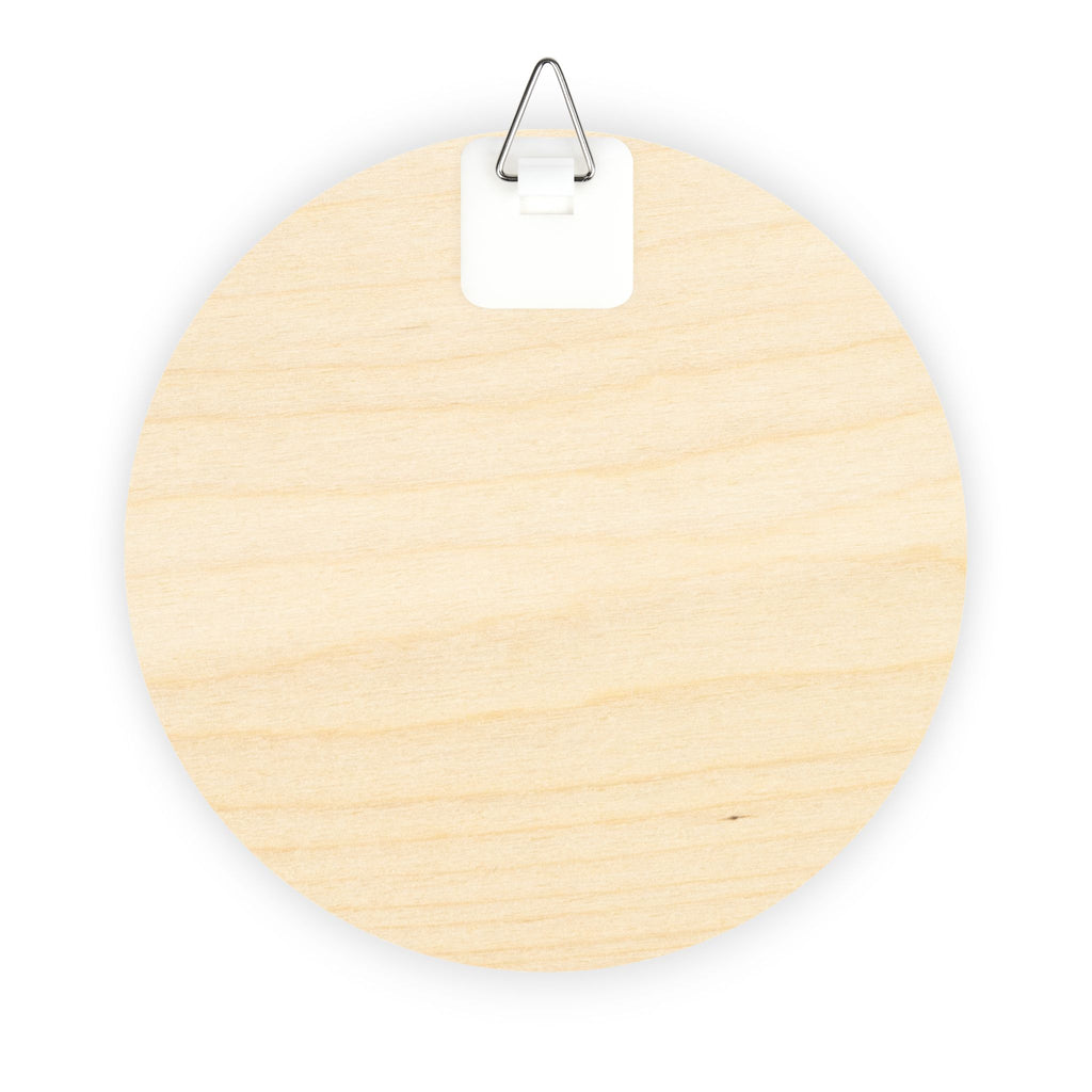 We Will Serve the Lord wooden sign | Round Scripture Wall Decor Joshua 24:15