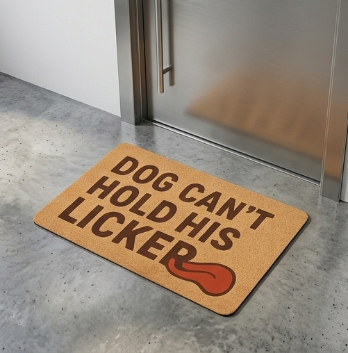 Funny Dog Doormat - Welcome Mat, Pet Lover Gift, Indoor/Outdoor Rug, Housewarming, Dog Owner Welcome Sign