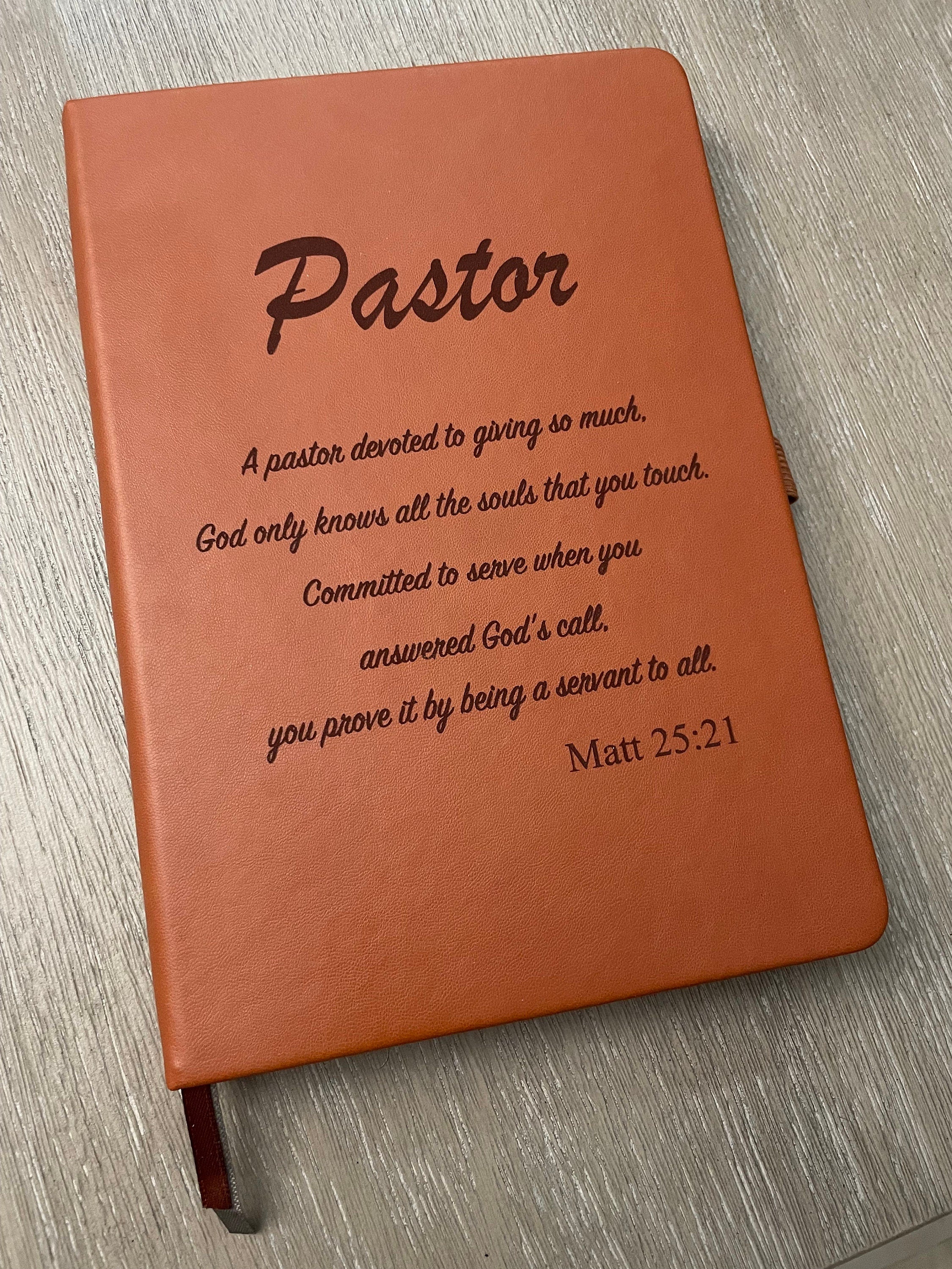 Personalized engraved Notebook Journal