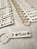 UV printed Keychain Personalized Custom Name Key Chain Gift for Men Women Couples Anniversary