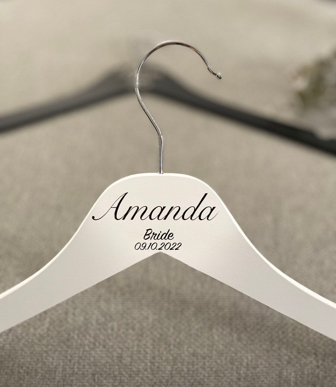 Personalized UV printed Wooden Hangers!!