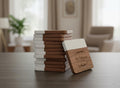 Engraved Marble Coasters, Personalized Gift for Wedding, Housewarming, Anniversary, Custom Laser Engraved Marble and Wood Coasters