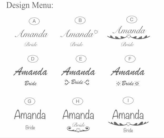 Personalized UV printed Wooden Hangers!!