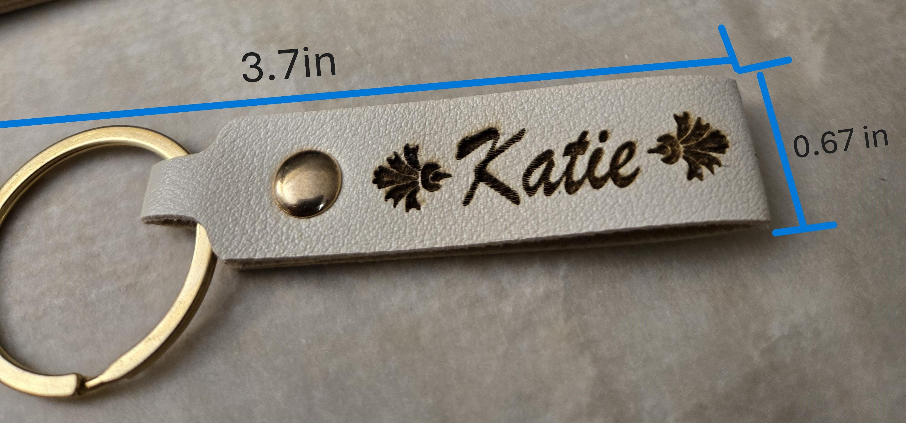 UV printed Keychain Personalized Custom Name Key Chain Gift for Men Women Couples Anniversary