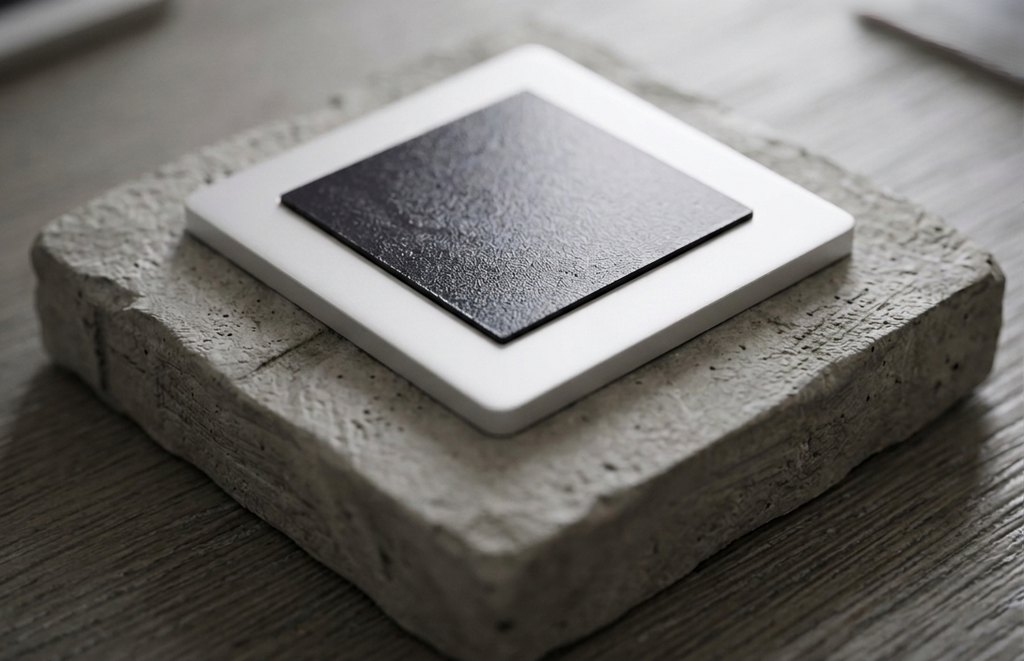 ''As for me and my house'' UV textured magnet