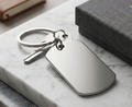 Custom textured keychain