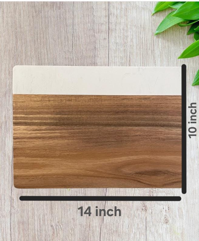 Engraved Marble Cutting Board, Personalized Kitchen Decor