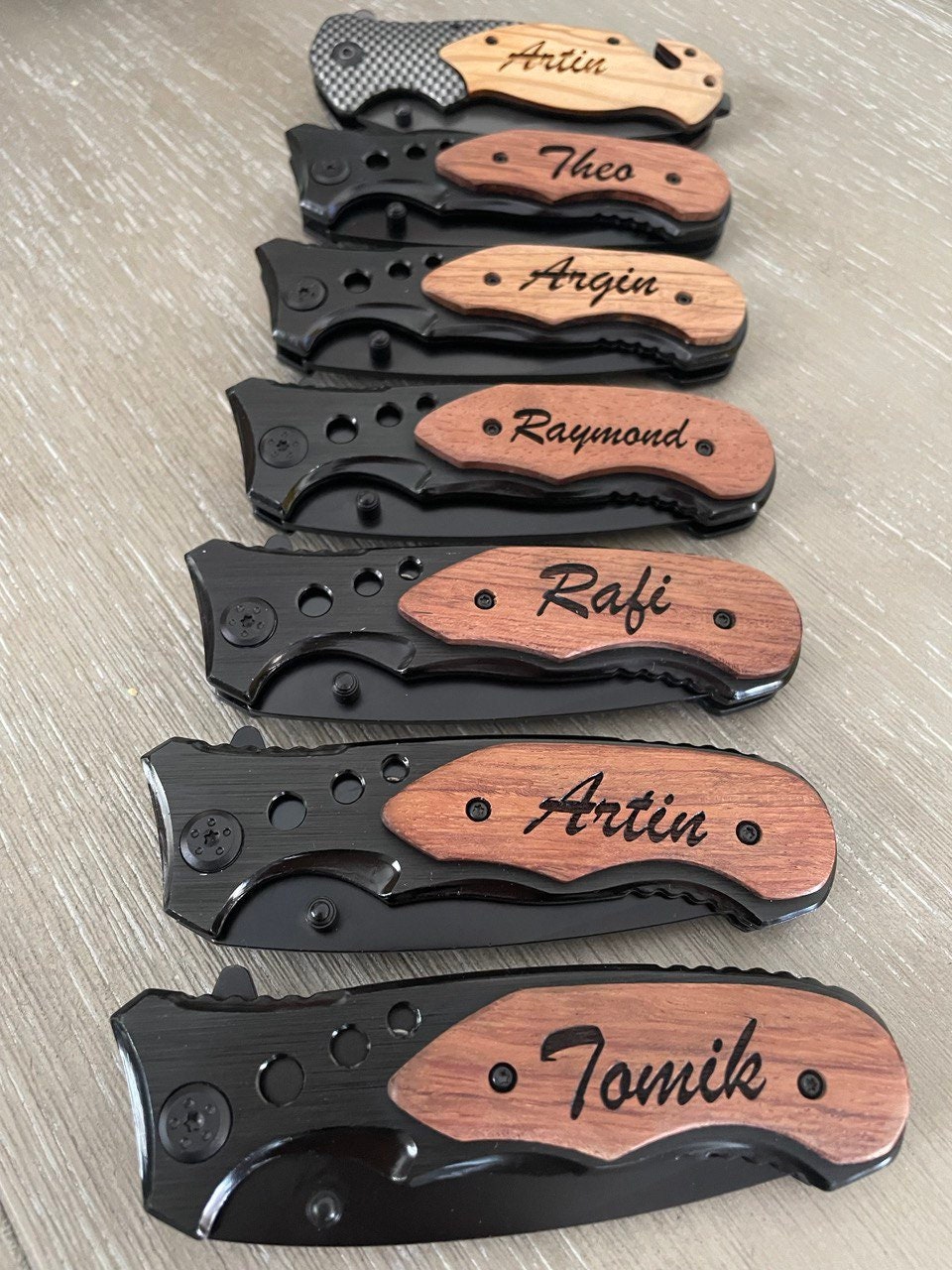 Engraved Pocket Knife