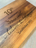 Engraved Wooden Cutting Board