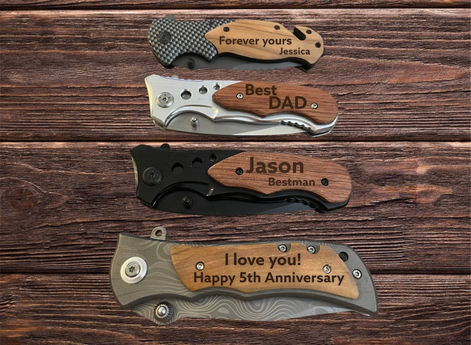 Engraved Pocket Knife